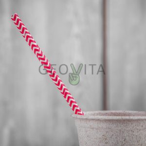 Бумажная трубочка © GEOVITA - Одноразовая посуда от производителя!