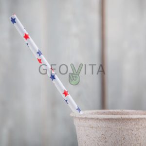 Трубочка для коктейля © GEOVITA - Одноразовая посуда от производителя!