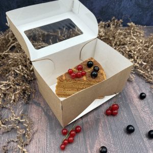 Коробка для десерта © GEOVITA - Одноразовая посуда от производителя!