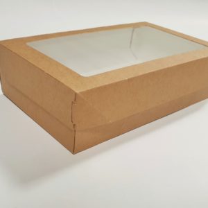Коробка для десерта средняя © GEOVITA - Одноразовая посуда от производителя!