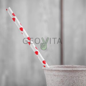 Коктейльная трубочка © GEOVITA - Одноразовая посуда от производителя!