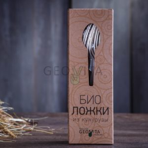 Набор “био ложки” © GEOVITA - Одноразовая посуда от производителя!
