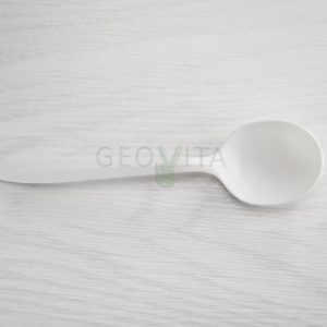 Одноразовая ложка круглая © GEOVITA - Одноразовая посуда от производителя!