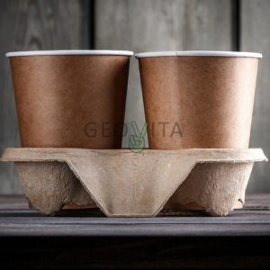 Держатель для стаканов © GEOVITA - Одноразовая посуда от производителя!