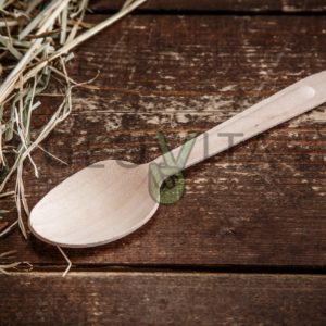 Деревянная ложка © GEOVITA - Одноразовая посуда от производителя!