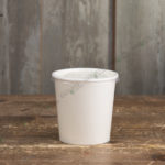 Бумажный контейнер для супа с пластиковой крышкой