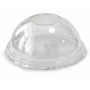 Крышка купольная сплошная (вторичная переработка) © GEOVITA - Одноразовая посуда от производителя!