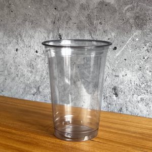 Стакан одноразовый пластиковый (вторичная переработка) 400 мл  © GEOVITA - Одноразовая посуда от производителя!