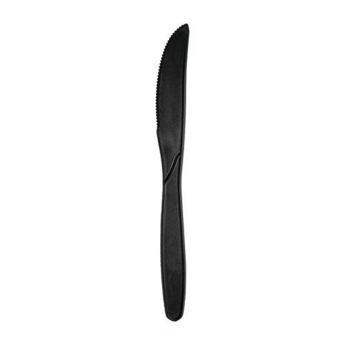 Одноразовый нож 185 мм, черный