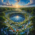 Кризис пластиковых отходов. Замкнутый круг последствий загрязнения. © GEOVITA - Одноразовая посуда от производителя!