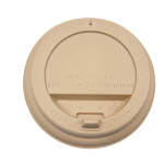 Крышка для стакана, d-80 мм, кукурузный крахмал, цвет крафт